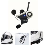 Motorcycle Helmet Intercom 1500m USB Headset Interphone With Bluetooth Function Waterproof