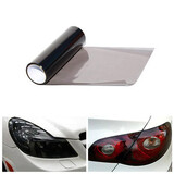 Light Smoke Foglight Sticker Tint Vinyl Film Headlight Tail Lamp Car