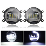 LED Car DRL Fog Lights Angel Eye Halo Ring SUV Truck