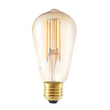 Decorative Dimmable 4w E27 Cob Led Filament Bulbs
