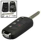Fold Key Keyless Case Altima 4 Buttons Remote Uncut Nissan Sentra Flip Versa