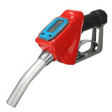 Nozzle Auto Motorcycle Oil Gasoline Delivery Gun Flow Meter Fuel Petrol