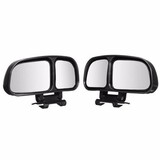 Wide Angle Adjustable Blind Spot Rear View Mirrors Pair Car Universal Car