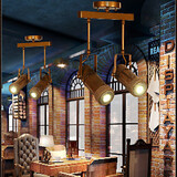 American Bamboo Lamps Hemp Personality Coffee Hall