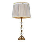 Electroplated Table Lamps Multi-shade Feature For Crystal Switch On/off Use