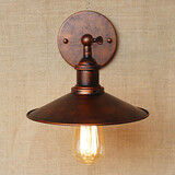 Aisle Bronze Industrial-style Minimalist Villa Decorative Wall Sconce Nostalgic Red