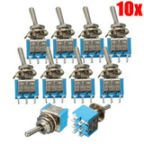 3A Toggle Switch ON OFF 6 PINs 3 Position 120V 250V 6A