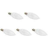 5 Pcs Warm White Ac 85-265 V Candle Light E14 Led 3w Smd