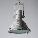 Metal Decorate Industrial Pendant Lamp Study Room Single Head Living Room Pendant Light