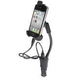 Charger for iPhone Holder Mount Adjustable Car Cigarette Lighter