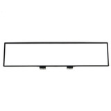 Glass Clear Flat Rear View Mirror 30cm Wide Interior Clip On Universal