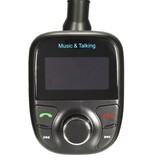 Display USB TF FM Transmitter LCD Car Kit HandsFree Play MP3