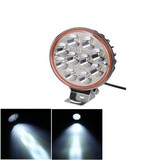 High Low Beam IP65 White Light Motorcycle 1000LM 12-80V Headlamp DC