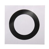 Eight Sticker Steel Ring Wheel Volkswagen Color Car Decoration