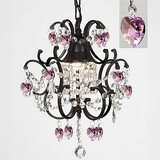 Office Crystal Study Room Hallway Max:60w Traditional/classic Painting Metal Chandeliers