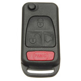 Remote Keyless Entry 4 Buttons Shell Case For Mercedes Benz