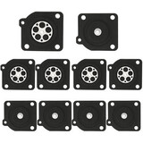 Kit For ZAMA 10pcs Carburetor Gasket Diaphragm