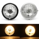 Headlights Motorcycle Light For Harley Modified Metal Retro Cruise Head