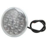 Round Beam Truck SUV Boat Lamp For Offroad 18W White LED Work Light Flood