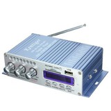 Kentiger Power Amplifier MP3 FM Mini Car Motorcycle AMP HiFi Stereo Audio Music