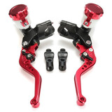 Handlebar Brake Clutch Lever Master 22mm CNC Cylinder Hydraulic Universal Motorcycle