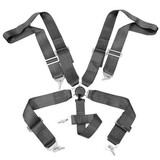 Adjustable Strap Nylon Car Seat Belt Safety Racing Race Harness Cam Lock Point