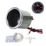 Turbo Boost 2 Inch Smoke Lens 12V Universal Car LED Gauge Meter