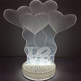 Table Lamp Decorative Bedroom Usb