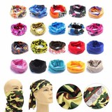 Scarf Motorcycle Cycling Face Mask Outdoor Head Sport Headband Snood
