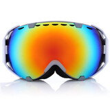 Windproof Ski Goggles Anti-Fog Motorcycle Racing Spherical UV Protective