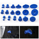 Car Dent Repair 18PCS Blue Damage Removal Tool Pulling Tabs Paintless Body Slide