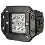 Work Light Spotlight LED 18W ATV 1440Lm Condenser OVOVS 6000K IP67 Vehicle SUV Floodlight