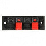 Push Release Terminal Way Strip AMP Connector Block Stereo Speaker