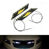 Light Waterproof LED COB Car 12V DRL Fog Turn Driving Daytime Running Lamp