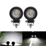 Spot LED Work Light Motorcycle 10W Boat ATV Pair 12V Offroad Driving Fog Lamp 4x4