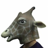 Headgear Latex Mask Deer Simulation Halloween Animal