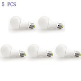 E26/e27 Led Globe Bulbs A19 Warm White 10w Cob 5 Pcs Ac 100-240 V A60