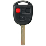 Panic LEXUS Uncut 2 Buttons Entry Key Remote LX470