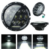 DRL Headlight Hi Lo 7Inch Harley Jeep Wrangler LED Daymaker Motorcycle Projector