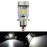 2000LM White Headlight Hi Lo LED Driving Lamp 20W Motorcycle H4 6500K Bulb