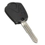 2 Buttons Remote Key Case Shell Fob Switch Car Uncut Blade