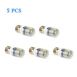 5 Pcs Ac 220-240 V Warm White Cool White E26/e27 4w Led Corn Lights