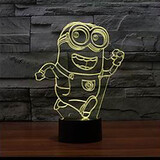 Decorative Color-changing 3d Cartoon Lovely Led Night Light Children 100