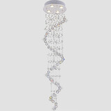 Modern Crystal Lights Luxury Self Light Bulb Included Chandelier