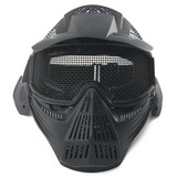 Metal PRO Goggles with Safety Full Face Mask Tactical Airsoft Protection