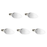 Led 3w Candle Light Smd 5 Pcs Warm White Ac 220-240 V E14