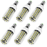 110v 9w Led Led Corn Bulb E27 Candle Light 6pcs Light