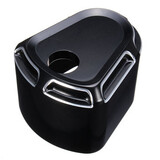 Black Deep Cut Ignition Switch Cover Street Glide Harley