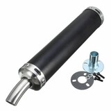 Street Scooter Motorcycle Racing Exhaust Muffler Silencer Pipe Universal