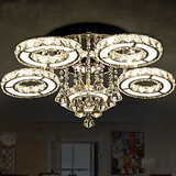 Round Crystal Modern Led Ceiling Lamp Lamp Lamps Atmosphere